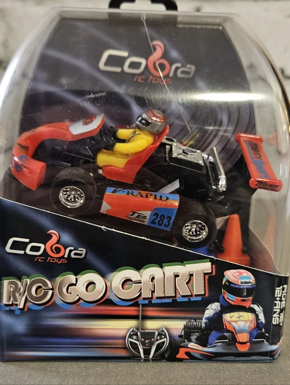 Cobra RC Go Kart Set 3/4 NIB 35MHz Vintage RC Racer Lot